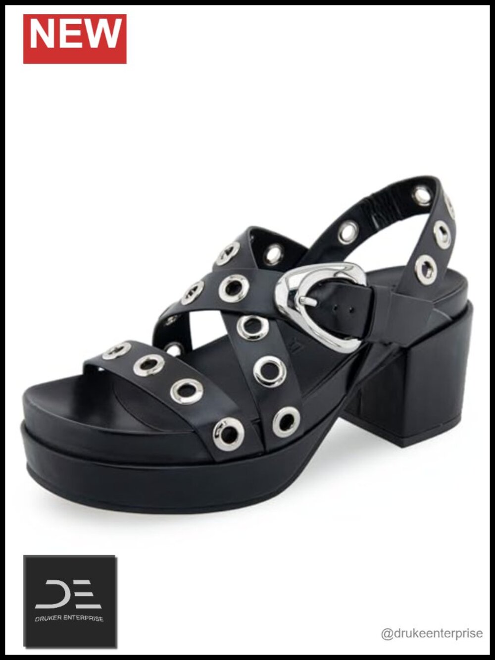 Women's Block Heel Slingback Sandals with Padded Insole